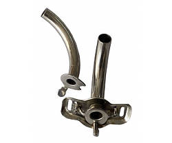 ТРМ-3 Трубка трахеотомічна металева No 3., фото 3