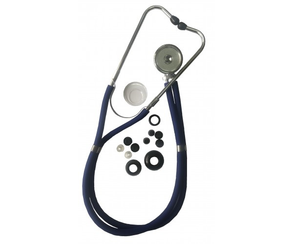 Т-003 Стетофонендоскоп із трьома насадками (Раппопорт).