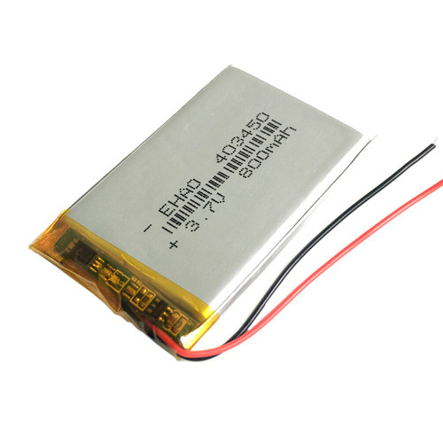Акумулятор 403450 Li-pol 3.7В 800мАг для RC моделей DVR GPS MP3 MP4