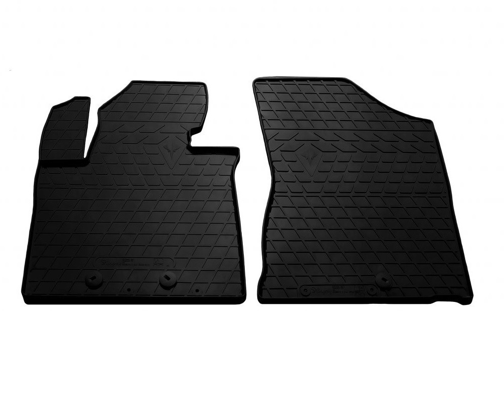 Гумові килимки в салон передні 2012-2014 (4 шт, Stingray Premium) для Kia Sorento XM 2009-2014рр.