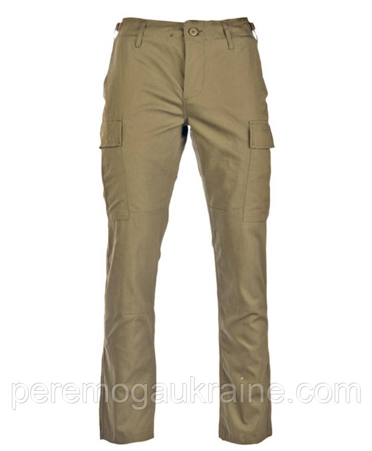 Армійські штани Mil-Tec Teesar RipStop BDU Slim Fit Хакі 11853104