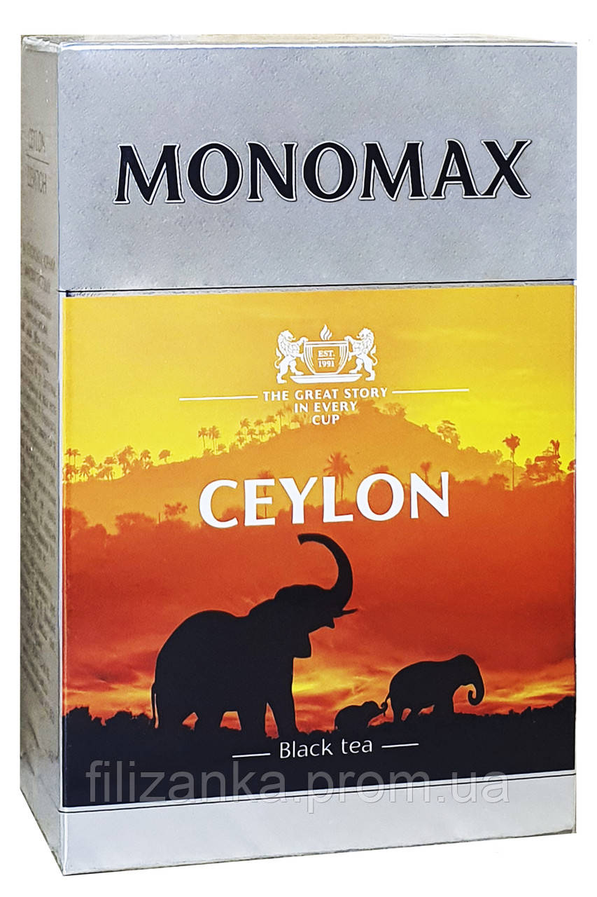 Чай Monomax CEYLON черный листовой 90 г (52156) - фото 1 - id-p1770103928