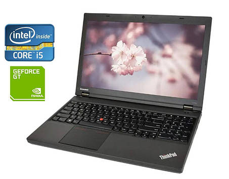 Ноутбук Lenovo T540p /15.6"/Core i5-4300M 2 ядра 2.6GHz/8GB DDR3/512GB SSD/GeForce GT 730M/Win 10Pro, фото 2