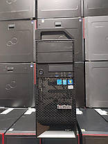 Робот Lenovo S30 Tower/Xeon E5-2680 v2 10 (20)ядер 2.8-3.6GHz/32GB DDR3/no HDD/Quadro K4000 3GB/610W, фото 3