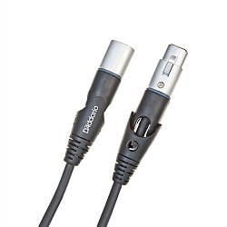 Мікрофонний кабель D'Addario PW-MS-10 Custom Series Swivel Microphone Cable (3m)