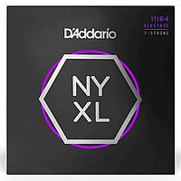 Струны для 7-струнной электрогитары D'Addario NYXL1164 MEDIUM 7-STRING (11-64)