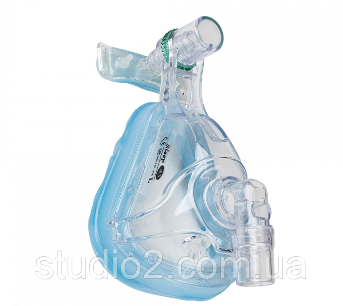 Гелиевая СИПАП маска для CPAP аппаратов M, L - фото 1 - id-p1806313932