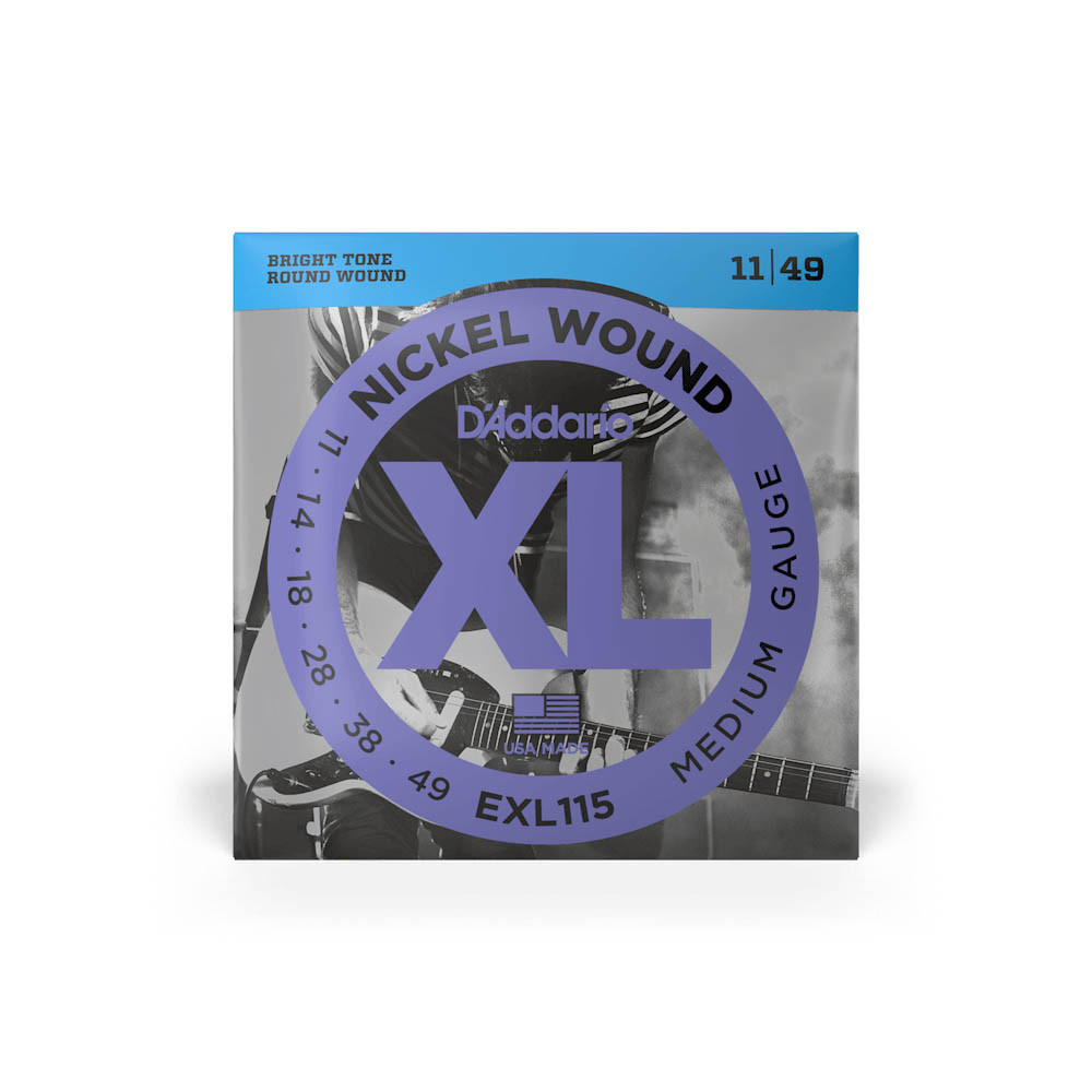 Струны D'Addario EXL115 XL BLUES/JAZZ ROCK (11-49), фото 1
