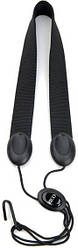 Ремінь для сопрано/альт саксофона D'Addario SJA11 Saxophone Fabric Neck Strap Alto/Soprano (Black)