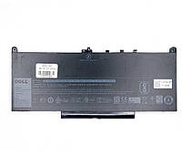 Оригинал батарея для ноутбука Dell J60J5 E7270 E7470 7.6V 55Wh 7300mAh ORIGINAL АКБ износ 21-30%, АКБ Б/У