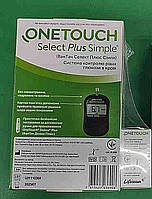 Глюкометр анализатор крови Б/У OneTouch Select Simple