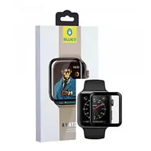 Захисне скло для смарт-годинника Blueo Apple Watch 38/40mm Black High Molecule Shock-resistant
