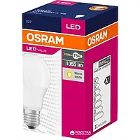 Светодиодная лампа OSRAM LED Value A75 10, 5W (1055Lm) E27 2700K (4052899971028)