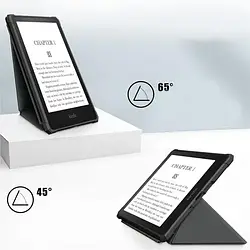 Чохол-книжка для електронної книги BeCover Ultra Slim Origami Amazon Kindle Paperwhite 11th Gen. 2021 Gray