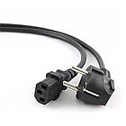 Мережевий кабель для комп'ютера 1,5 м UKC ACS від 220V / Шнур блоку живлення комп'ютера чи монітору, фото 3