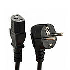 Мережевий кабель для комп'ютера 1,5 м UKC ACS від 220V / Шнур блоку живлення комп'ютера чи монітору, фото 6