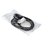 Мережевий кабель для комп'ютера 1,5 м UKC ACS від 220V / Шнур блоку живлення комп'ютера чи монітору, фото 9