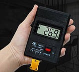 Цифровий термометр TM-902C із датчиком температури, фото 4