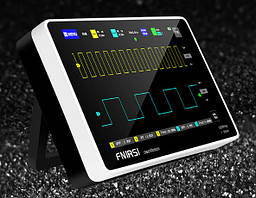 Цифровий двоканальний планшетний осцилограф FNIRSI-1013D ( 7”,  Li-Ion 6000мАГ, 100МГц, 1ГС/с )