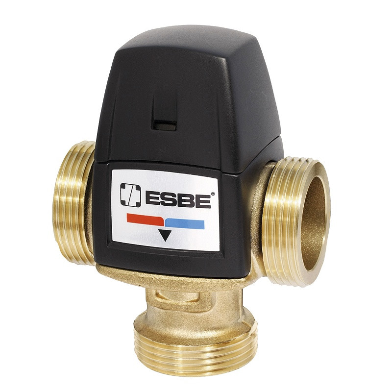 Клапан ESBE для сонячних систем VTS552 50-75°C G1 1/4" DN25 kvs 3,5 термостатичний змішувальний (31740400)