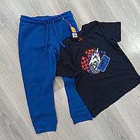 Комплект футболки + спортивні штани з начосом Lupilu 98/104