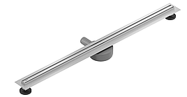 Трап для душу MEXEN FLAT 90 SLIM 360° сталь