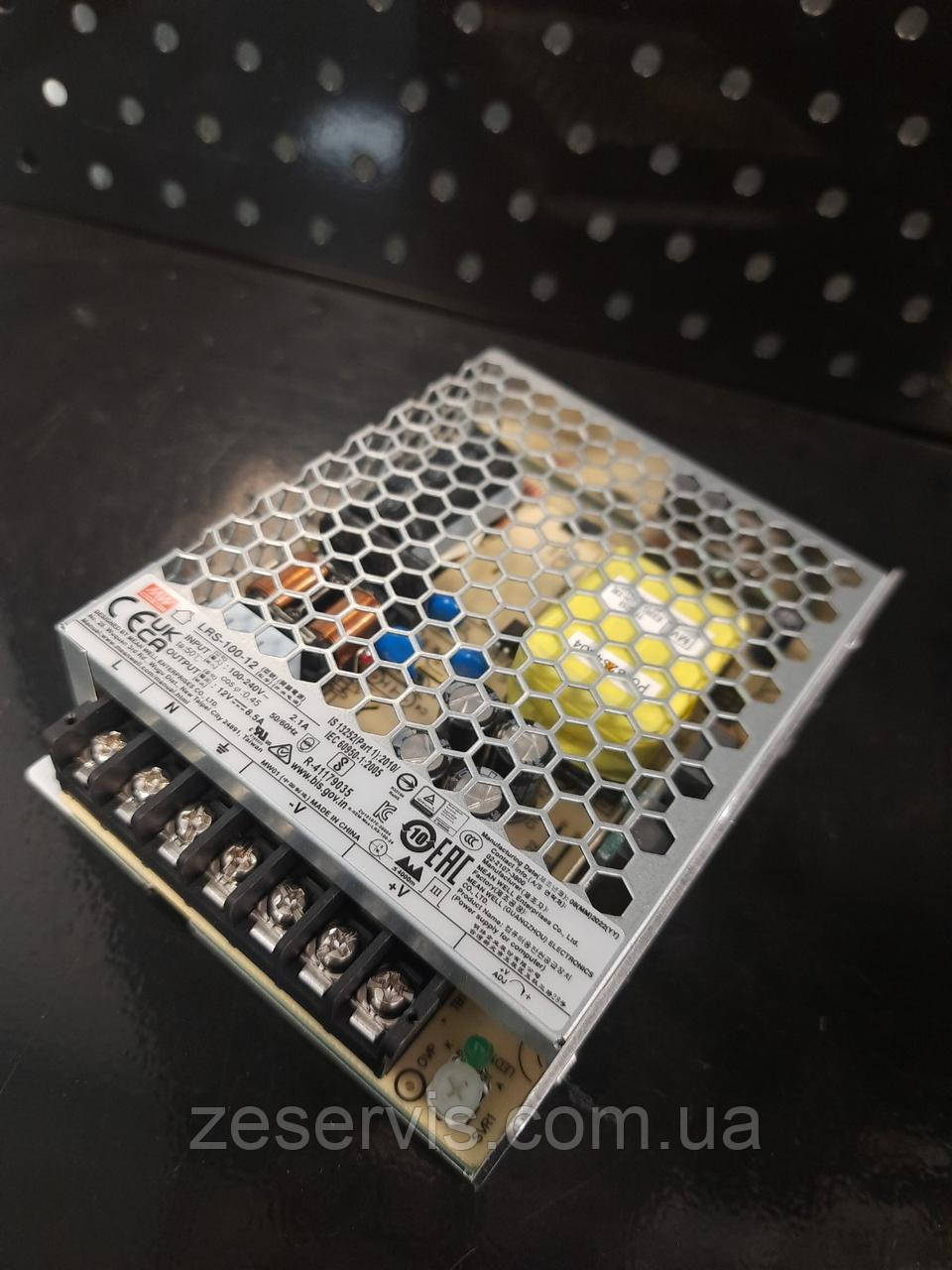 Імпульсний блок живлення LRS-100-12 100 Вт/12 В, фото 1