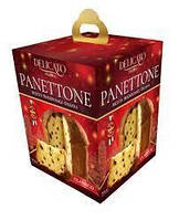 Панеттоне з цукатами апельсина та родзинками Delicato PANETTONE Classico, 500 г