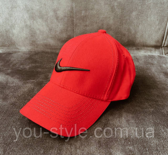 Купить Кепка, Бейсболка Nike Красная 222, цена 530 ₴ — Prom.ua (ID ...