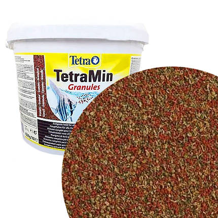 Корм для акваріумних риб, TetraMin Granules 500ml/210г (вагу)., фото 1