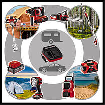 Зарядний пристрій Einhell PXC Power X-Car Charger 3A (4512113), фото 5