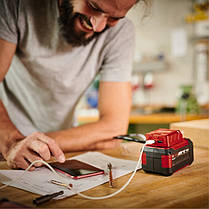 Зарядний пристрій USB акумуляторний Einhell TE-CP 18 Li USB - Solo (4514120), фото 4