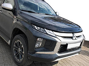 Мухобійка EuroCap Дефлектор на капот для Mitsubishi L200 2019+