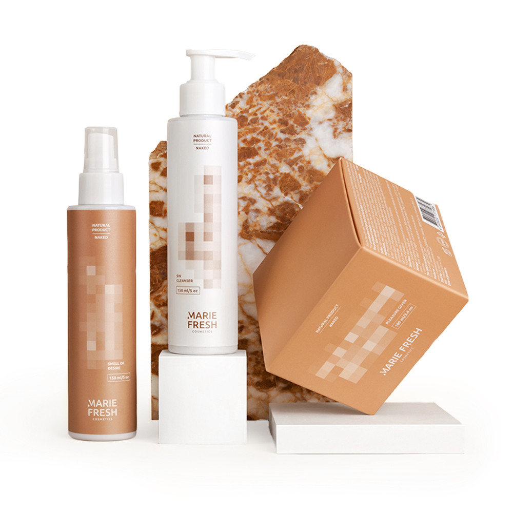 Подарунковий  набір для тіла Naked Body Set Marie Fresh