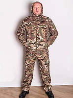 Военный тактический костюм, брюки и куртка Софтшелл Soft Shell мультикам