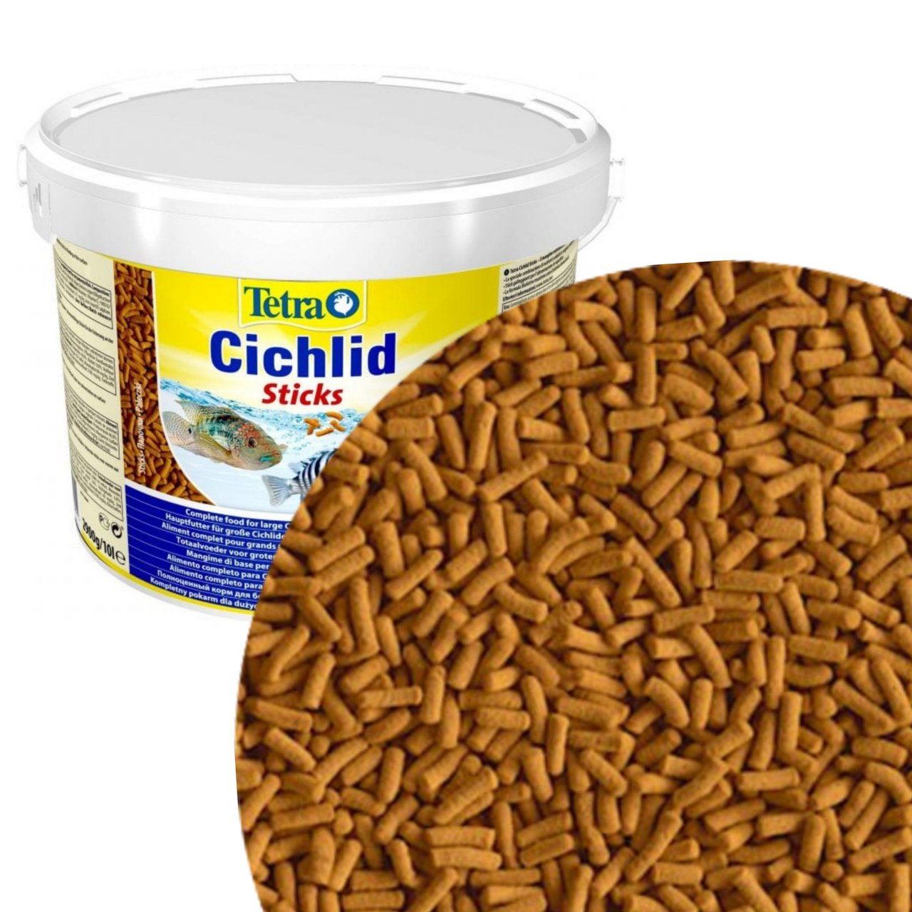 Tetra Cichlid Sticks 10 Litres 