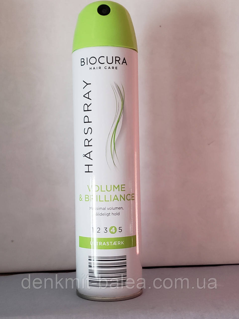 Лак для волосся Об'єм і блиск  Biocura Volume Haarspray 300 мл.