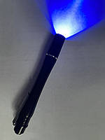 Фонарик ультрафиолетовый У/Ф (форма ручки) LED