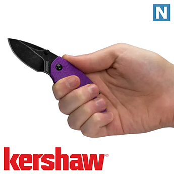 Кишеньковий ніж складаний з кліпсою Kershaw Shuffle violet 8700PURBW