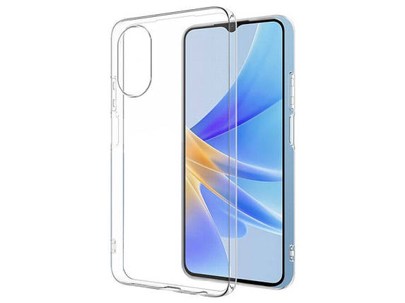 Чохол для OPPO A17k (на опіку а17к) прозорий, фото 1