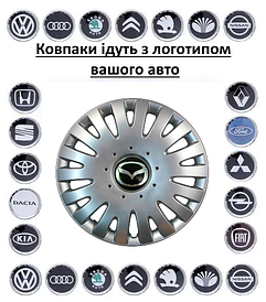 Автомобільні ковпаки SKS 306 R15 к-т 4 шт. Ковпаки на диски з логотипом авто