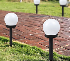 Вуличний ліхтар на сонячній батареї в сад 24х10 см