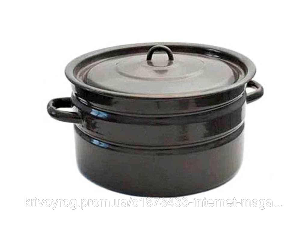 Бак єм. 25л /1 з кришкою Коричневий (I2828/1) ТМ IDILIA, фото 1