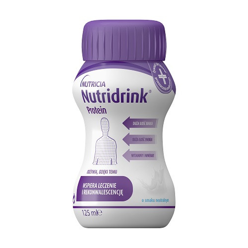 Нутридрінк Протеїн з нейтральним смаком/Nutridrink Protein Neutral flavour (4шт x 125 мл)