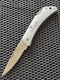 Ніж брелок Kershaw Silver Spur II, 13см, AUS6, алюміній, фото 3