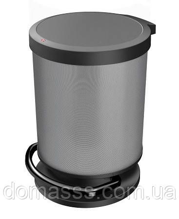 Відро для сміття Rotho "Paso" 20L чорний-карбон (10155)