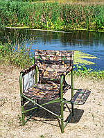 Крісло складне, рибальське, туристичне, на природу "Простір" тканина очерет