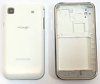 Задняя часть корпуса Samsung Galaxy S GT-i9000 White + средняя часть + рамка Original