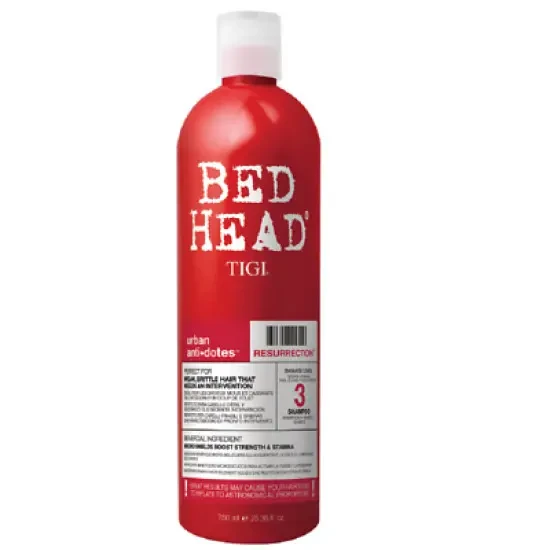 Відновлюючий шампунь для слабкого ламкого волосся Tigi resurrection Bed Head Urban Antidotes 750 мл