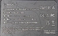 Блок живлення UpBright 60W 12V 5A 5.5x2.5 (LH-125000) Б/В, фото 5